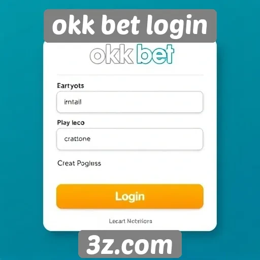 Guia passo a passo para login na plataforma okk bet